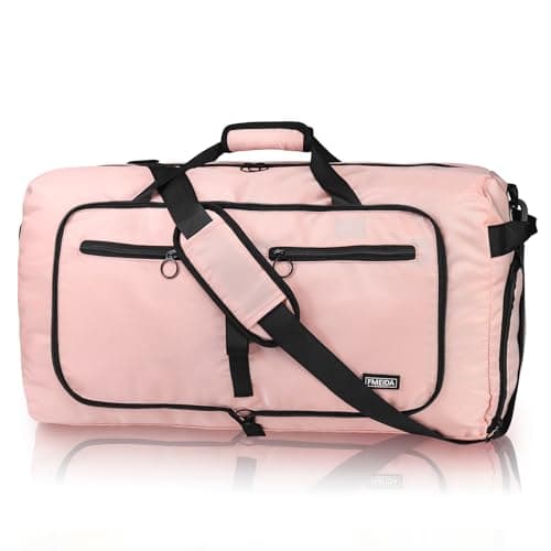 Fmeida 65L Foldable Travel Duffle Bag Waterproof Holdall Luggage Bags