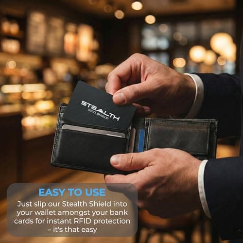Stealth Shield - RFID Blocking Card for Contactless Bank Card Protection — view 3