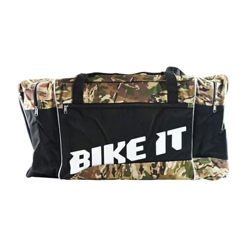 Bike It Luggage Kit Bag 128L Motorcycle Motocross Gear Bag Large 128 Litre Capacity - Camo — view 3