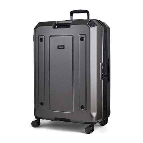Rock Alpine Large 94/105L Expanding Suitcase - Charcoal
