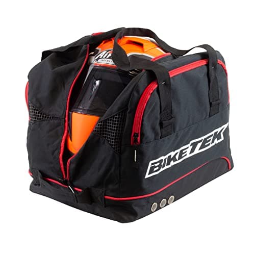 BikeTek Motorcycle Helmet Bag Holdall Helmet & Kit Carrier Bag — view 2