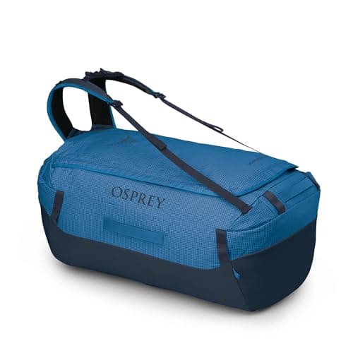 Osprey Transporter Unisex Travel Duffel, 95L, Blue Flame/Scoria Blue