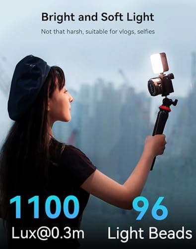 SMALLRIG P96 LED Video Light Camera Light with 2200mAh Battery CRI 95+ — view 2