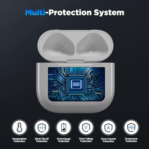 Wireless Charging Case Replacement Compatible with Air Pods 4 rd — view 6