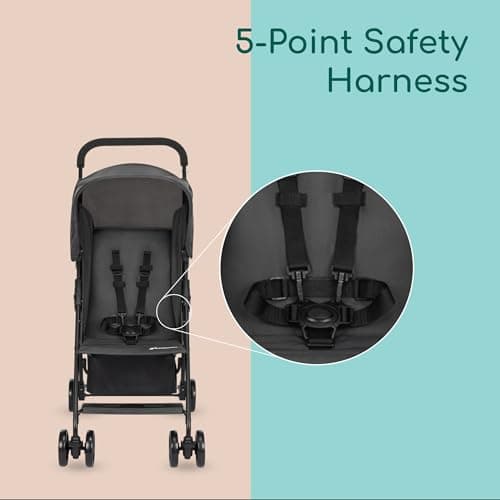 Bebeconfort Snow, Baby Buggy Stroller, 0 Months - 3.5 Years, 0-15 kg, Travel Buggy, Lightweight & Foldable, Mineral Graphite — view 6