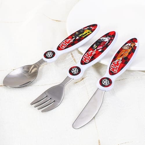 Hot Wheels Kids 3 Piece Cutlery Set – Includes Knife, Fork and Spoon — view 6