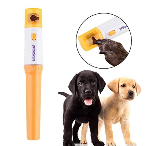 Riuulity Electric Pet Nail Clippers with Painless Grinding, 0.9 in Trim — view 3