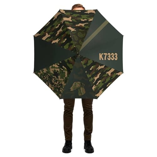 Funkstar Hardware® Compact folding umbrella | Camofunk design | Windproof 8-rib fiberglass | Auto open & close | Waterproof | Fits in a bag | Novelty gift — view 6