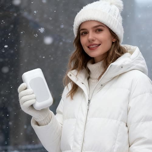 Electric Hand Warmers USB Rechargeable Portable Adjustable Temperature — view 2