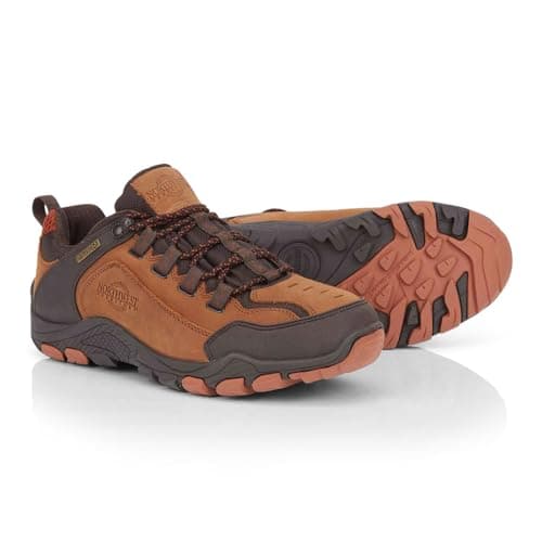 Northwest Territory Corbett Men's Leather Walking Shoes, Brown, Size 13 — view 4
