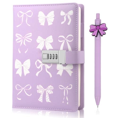 Diary with Lock for Girls, Secret Diary for Girls Age 6-15, Gifts for Girls