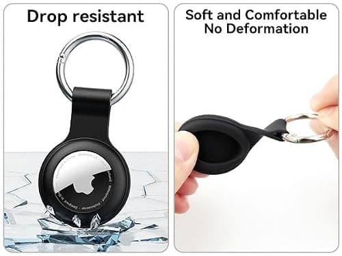 For AirTag Holder,4-Pack IPX8 Waterproof Case for Apple AirTag 1st & 2nd — view 5
