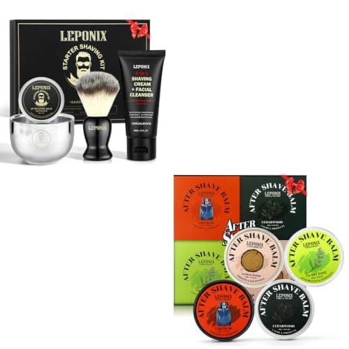 Buying both Shaving Kit Set of 4 + Shave Balm 4 Pack