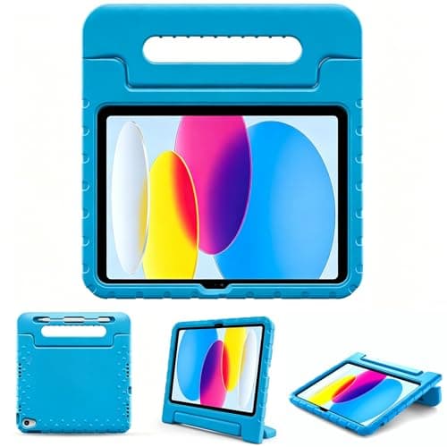 ProCase Kids Case for iPad A16 11th 11” / iPad 10th 10.9” -Blue