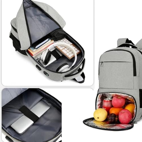 Laptop Backpack with USB Charging&Headphone Port Computer Bag Cabin Bags — view 6