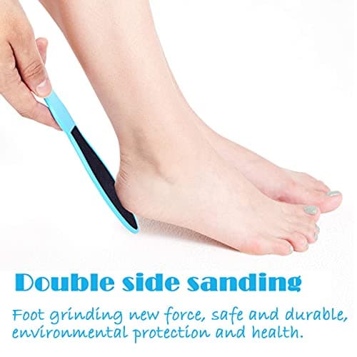7 Pack Foot File, Double-Sided Pedicure Foot File Hard Skin — view 3