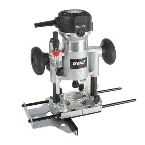Trend Dual-Base Trim & Plunge Router, 1/4 Inch Collet, 710W, 240V — view 3
