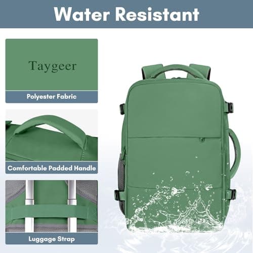 Taygeer Easyjet Cabin Bag 45x36x20 Underseat, Travel Backpack Women — view 5