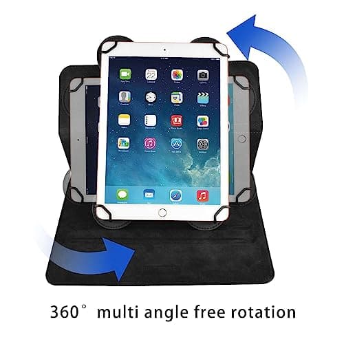 Navitech Rotational Bluetooth Keyboard Case Compatible with Blackview Tab 9 WiFi 11 Inch Tablet — view 5