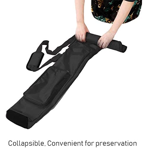 New Golf Club Carrier Bag Carry Driving Range Travel Bag Water Resistant Foldable Golf Bag Golf Carry Bag,Black — view 5