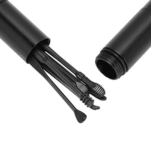 Fabater Earwax Remover Kit, Stainless Steel, 12 Pcs (Black Silver) — view 4