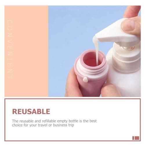 2pcs Leakproof Silicone Travel Bottles 60ml Empty Dispensing Bottles — view 5