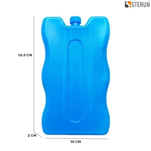 STERUN Freezer Blocks Family Pack Reusable - Keeps Food and Drink Cooler for Hours Ice Blocks for Lunch Boxes Outdoor Picnic, Camping (6 Pack) — view 5