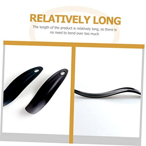 LIFKOME 6 Pack Pp Plastic Shoehorns with Hole, Universal Shoe Horn Tool — view 5