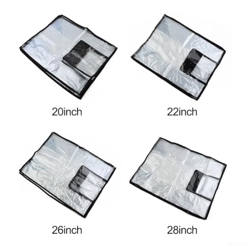 Transparent Suitcase Protector 24 Inch Elastic Dust for proof Shield(30 inch) — view 5
