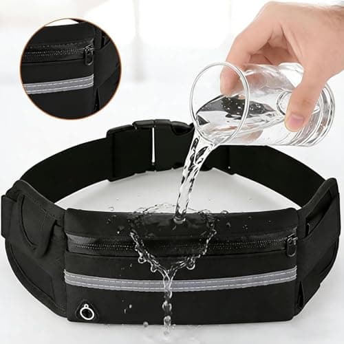 2026 New Anti-Theft Invisible Waist Bag,Waterproof Large Hidden Storage for Safer,Travel Money Belt Wallet Under Clothes,Elastic Sports Storage Pouch for Phone Money Cards Running Hiking (Orange) — view 5