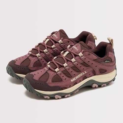 Merrell Women's Accentor 4 Sport Gore-TEX Walking Shoe, Waterproof, Suede and Mesh Upper, EVA Foam Midsole, Vegan-Friendly (Mauve, UK Footwear Size System, Adult, Women, Numeric, Medium, 6) — view 4