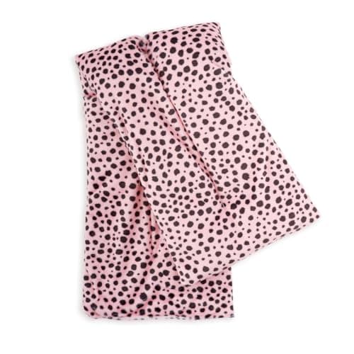 SMUG Wheat Bags Microwavable Neck & Shoulder | Soothing Heat Bags Microwavable | Hot & Cool Therapy | Lavender Oil | Pain Relief for Muscles, Joints & Migraines, Period Pain & Cramps | Pink Dalmatian