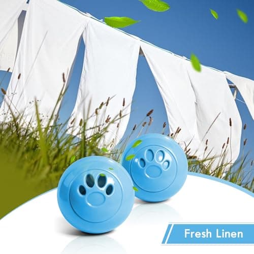 Scent-Hi Shoe Deodorizer Balls, Long-Lasting Linen Scented Freshener 8 Pack — view 2