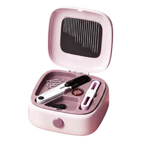 Sewing Box Magnetic Needle Storage with Thread Holder