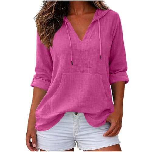 Women's Overhead Hoodie, Sweatshirt, for Road Trips and Walking, Sweat Top