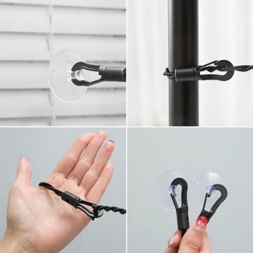 Windproof Trip Clothesline,Portable Camping Clothes Rope — view 3