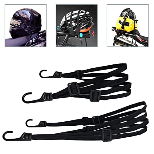 Aibeli Motorcycle Luggage Straps, Bike Rack Straps, Expander with Hooks