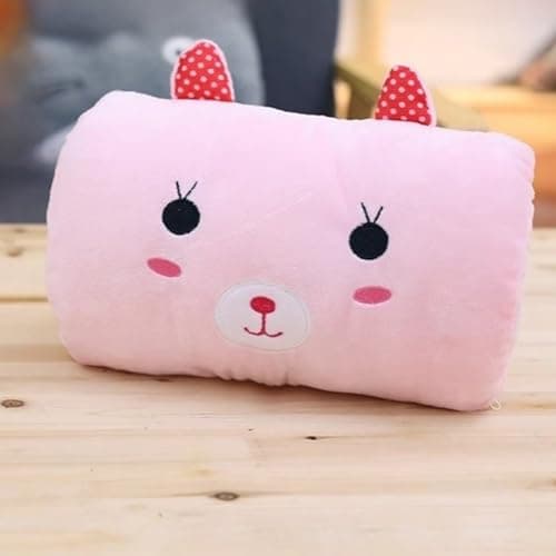 Wzxksoac Hand Warmer Hand Pillow Kids Winter Cartoon Plush Weak Class 1 Arm Pillow,Travel Necessities Desk Nap — view 2