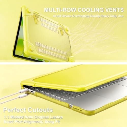 ProCase for MacBook Neo Case 13 inch 2026 Model A3404 A18 Pro -Citrus — view 6