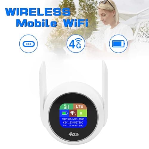 VELATEMOR 4G LTE WiFi Hotspot, Portable WiFi Hotspot with Versatile SIM Card Slot, Mobile Hotspot Router with Secure And Private Connections, 300Mbps CAT4 Internet for Travel And — view 5