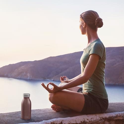 Stainless Steel Water Bottle 350ml, Double Wall Vacuum Insulated, BPA-Free — view 5