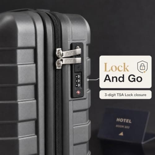 RMW Suitcase EasyJet Underseat Cabin Bag 45x36x20cm with Removable Wheels — view 5