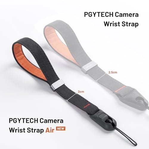 PGYTECH Camera Wrist Strap Air, Adjustable Quick Release Camera Hand Strap Compatible for DSLR or Mirrorless Camera, Earth Brown — view 5