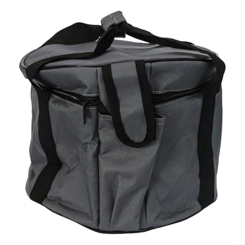 Dolvitrny Large Outdoor Cooking Bag, 14L Cylindrical Storage With-