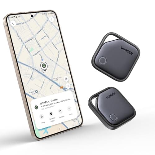UGREEN FineTrack S Tracker Tag for Samsung (2 Pack),550-Day Battery