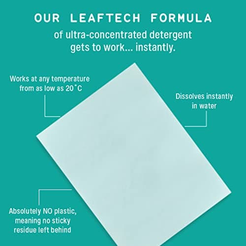 Wash With Leaf Bio Laundry Detergent Sheets - Travel Size, 30 Washes — view 4