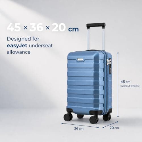 RMW Suitcase EasyJet Underseat Cabin Bag 45x36x20cm with Removable Wheels — view 2