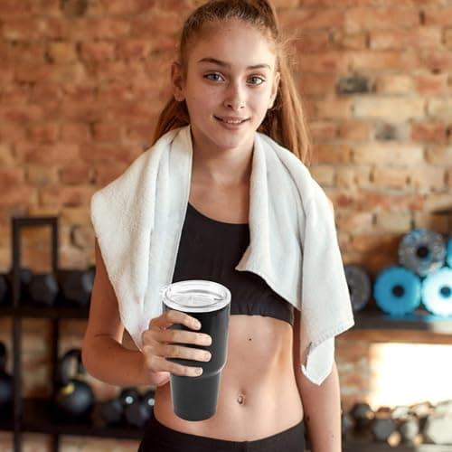 Lunaobrik Spill-Proof Replacement Lid for Travel Mugs and Tumblers - Insulated Stainless Steel Lid — view 3