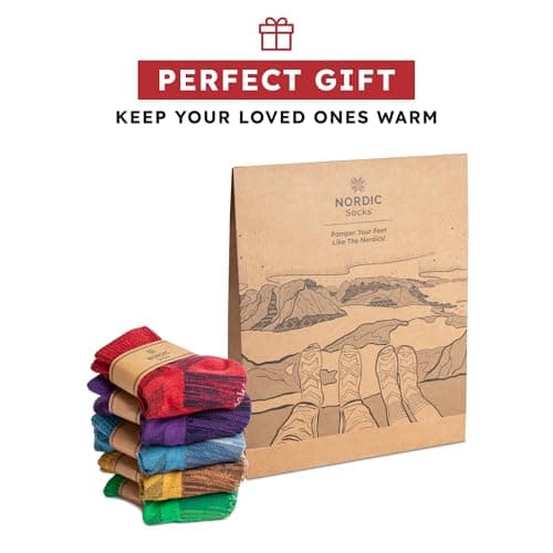 NORDIC Socks Merino Wool Low Cut Hiking Socks 5-Pack Unisex (Colourful XXL) — view 6