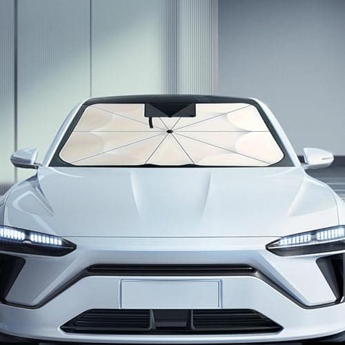 Car Windshield Sunshade, Foldable Windshield Sun Shade Umbrella — view 2